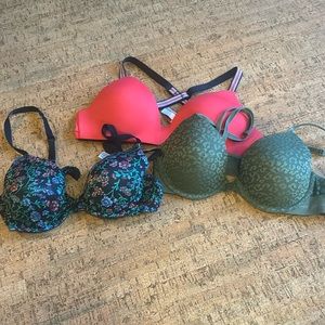Three C cup bras